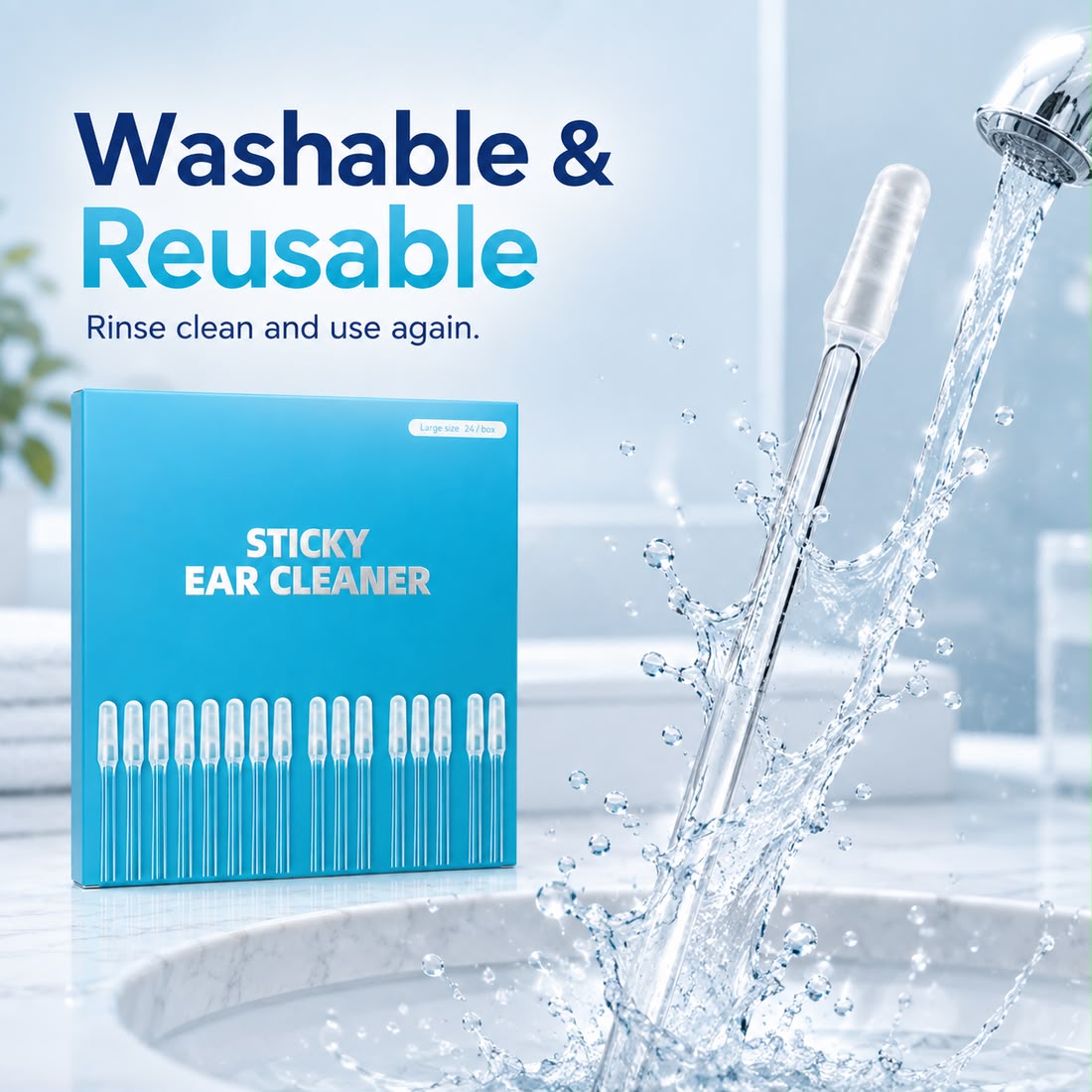 ZylonClear™ Reusable Earwax Cleaning Tool