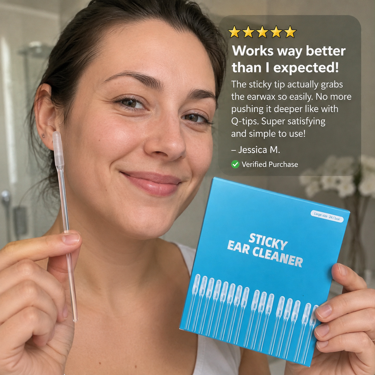 ZylonClear™ Reusable Earwax Cleaning Tool